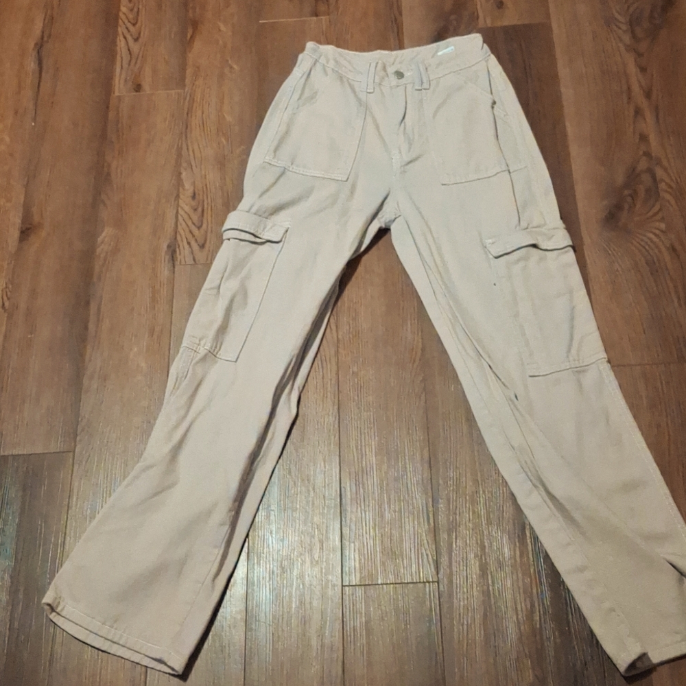 Tan Cargo Pants